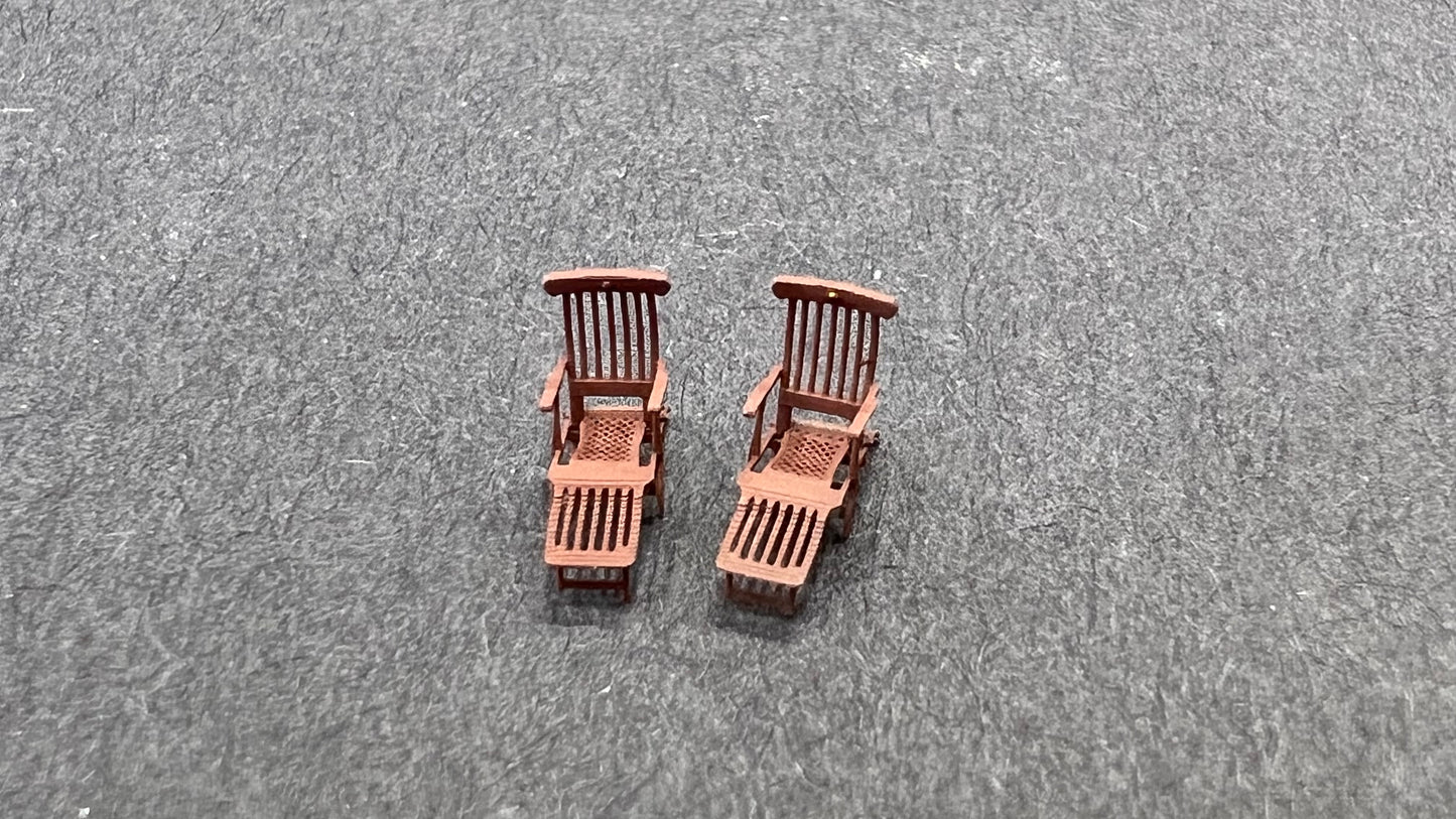 1/200 Titanic Open Chair Set