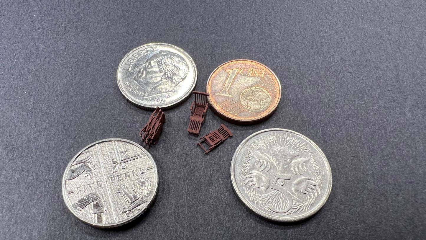 1/200 Titanic Mixed Deck Chair Set
