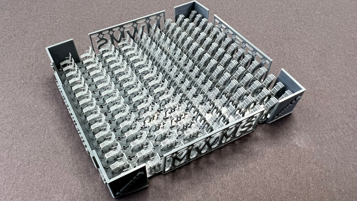 1/200 Titanic Mixed Deck Chair Set
