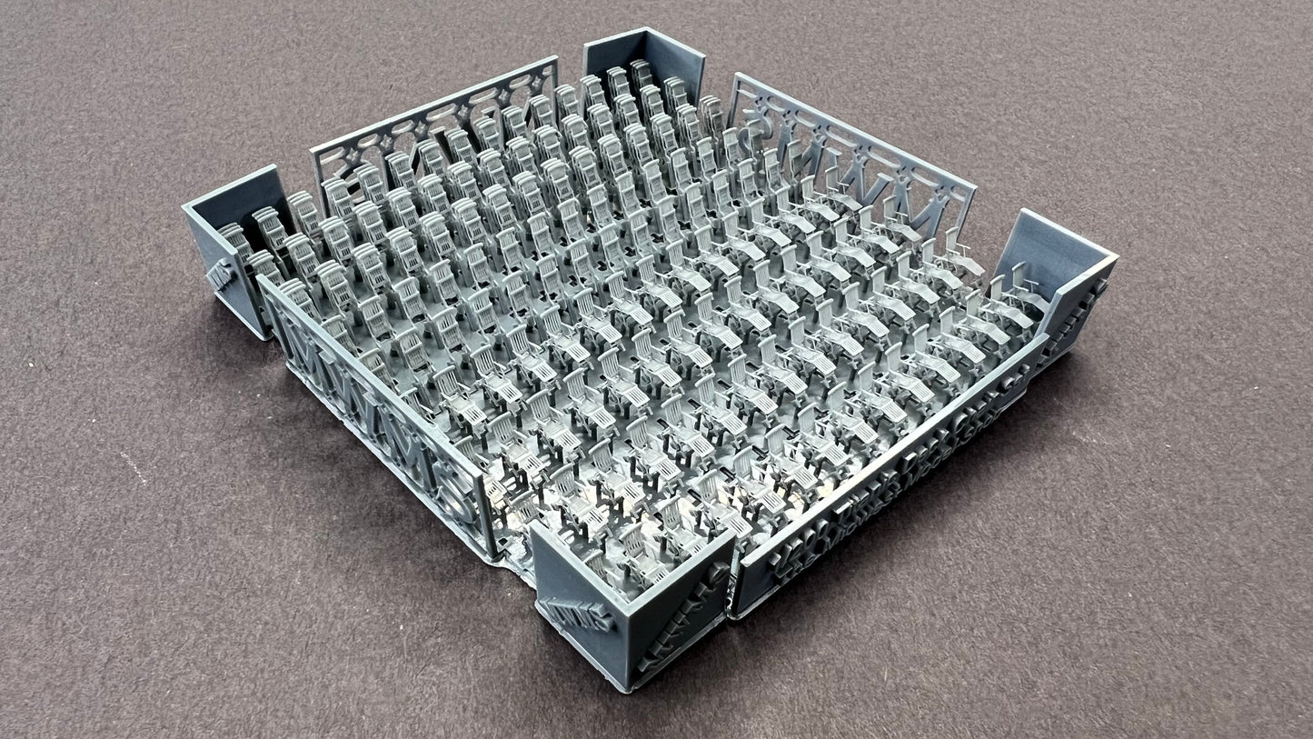 1/200 Titanic Mixed Deck Chair Set