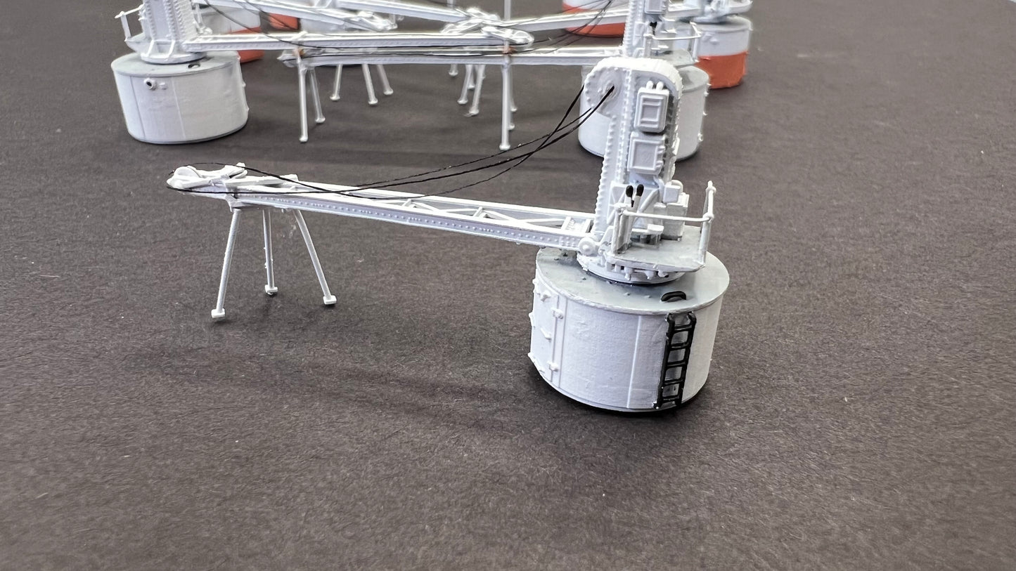 1/200 Titanic & Olympic Crane Set