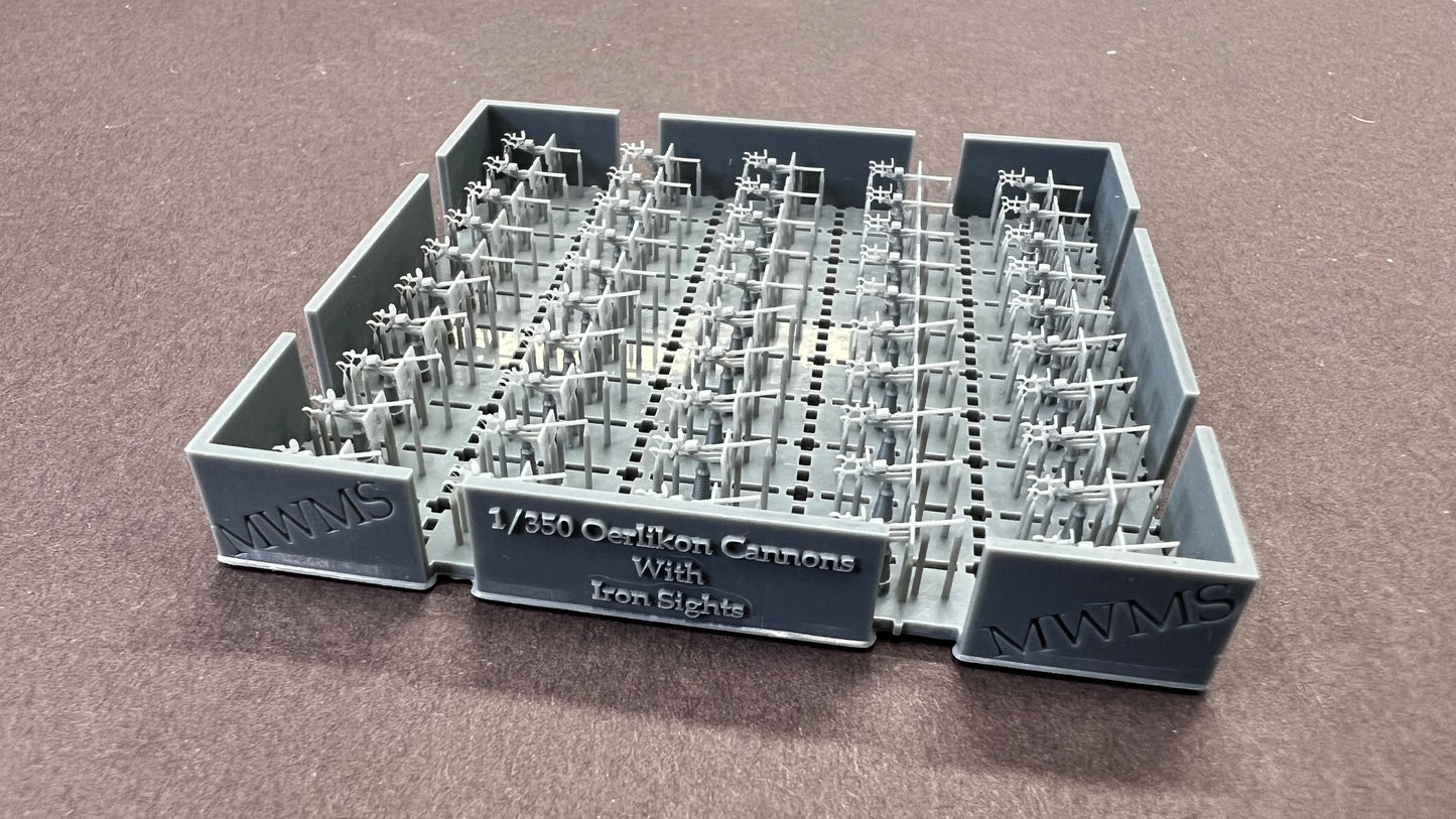 1/350 Oerlikon Cannon Set