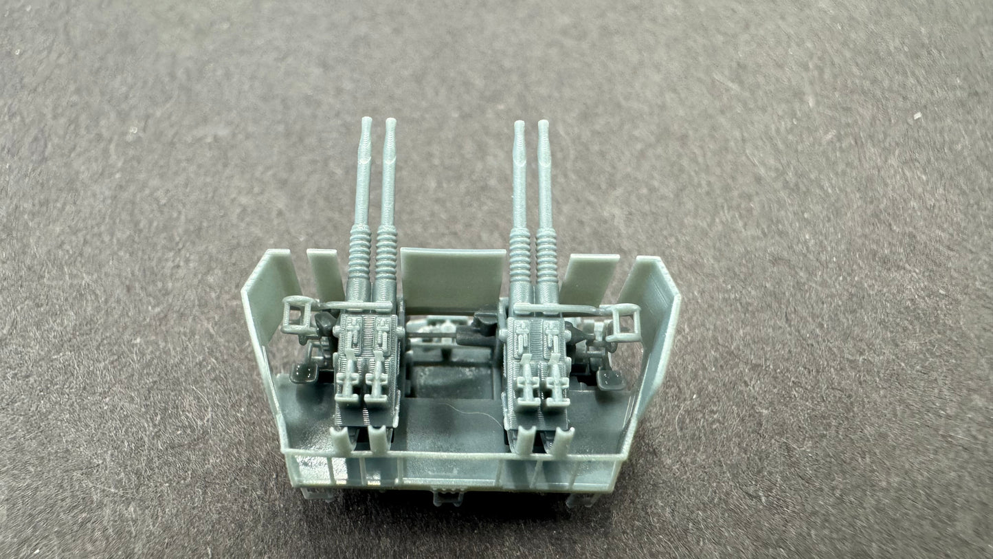 1/200 Quad 40mm Bofors with Shields