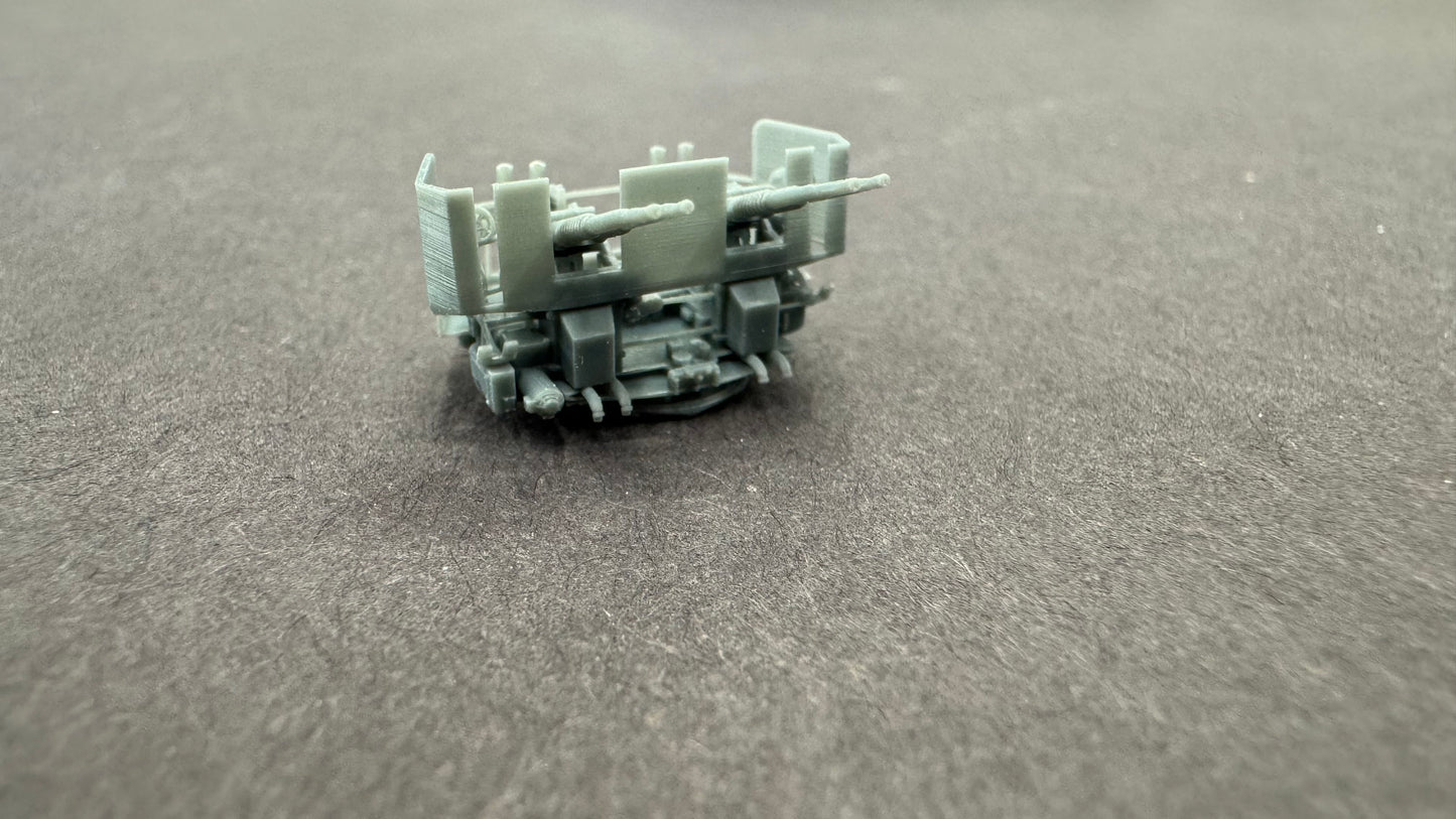 1/200 Quad 40mm Bofors with Shields