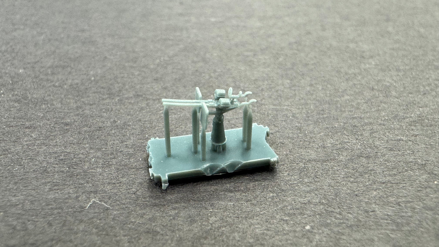 1/350 Twin Oerlikon Cannons With Iron Sights