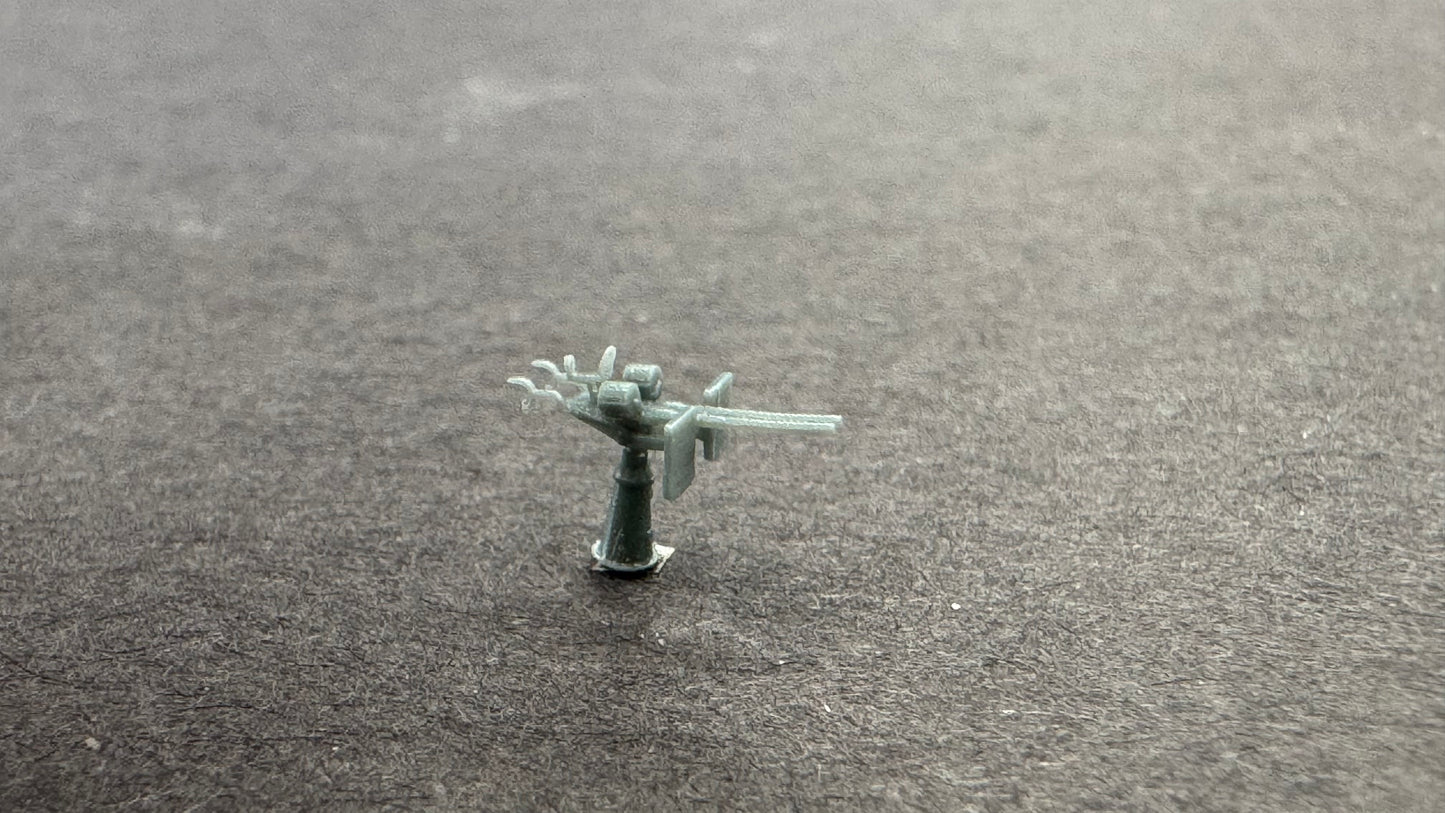 1/350 Twin Oerlikon Cannons With Iron Sights