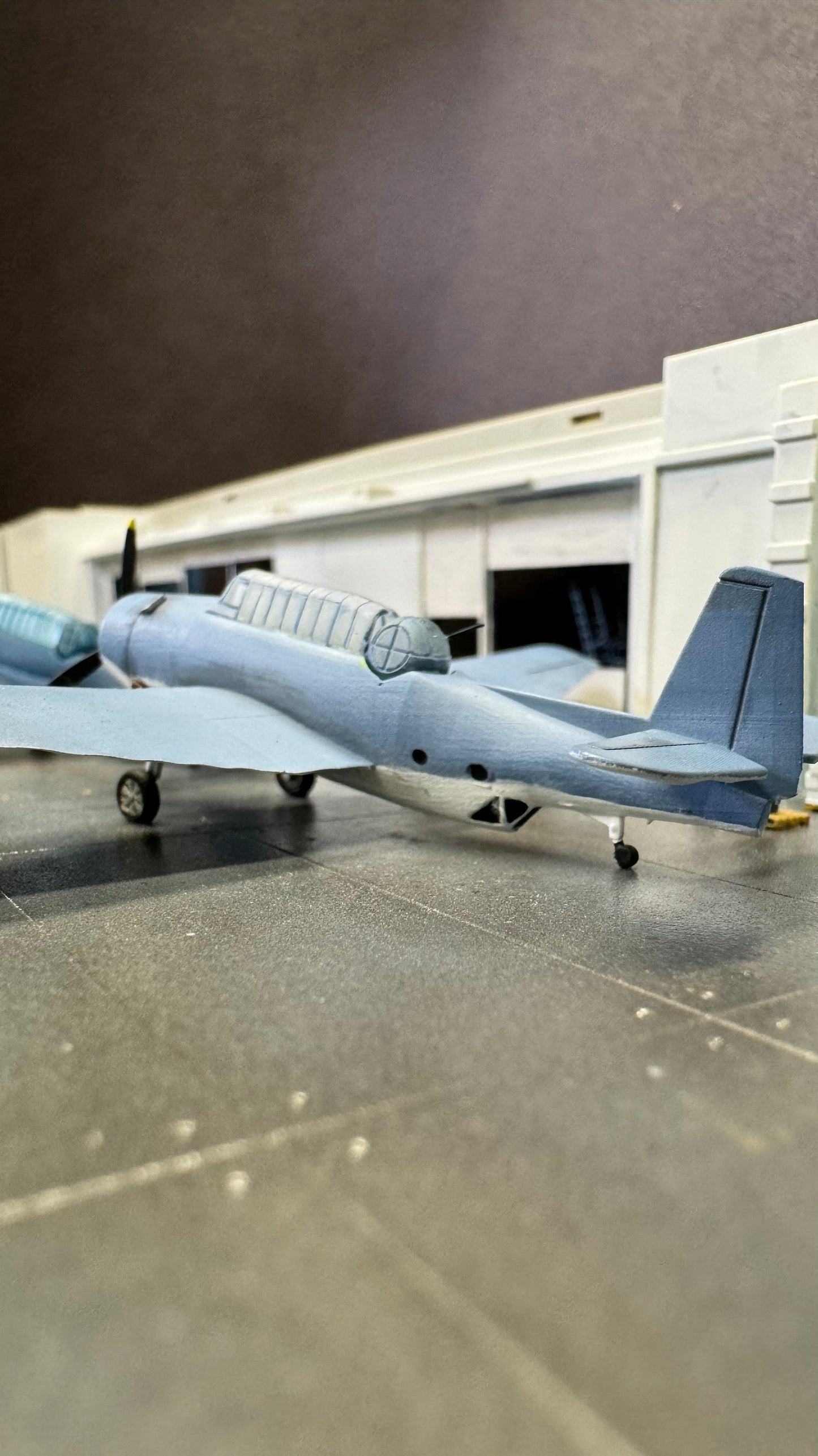 1/200 Scale TBF Avenger Wings Unfolded