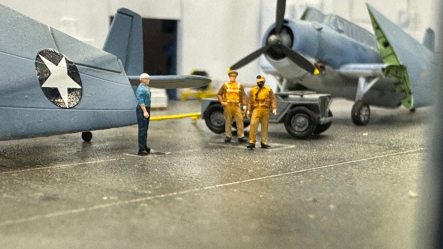 1/200 USN Officers, Sailors & Pilots Combo Set