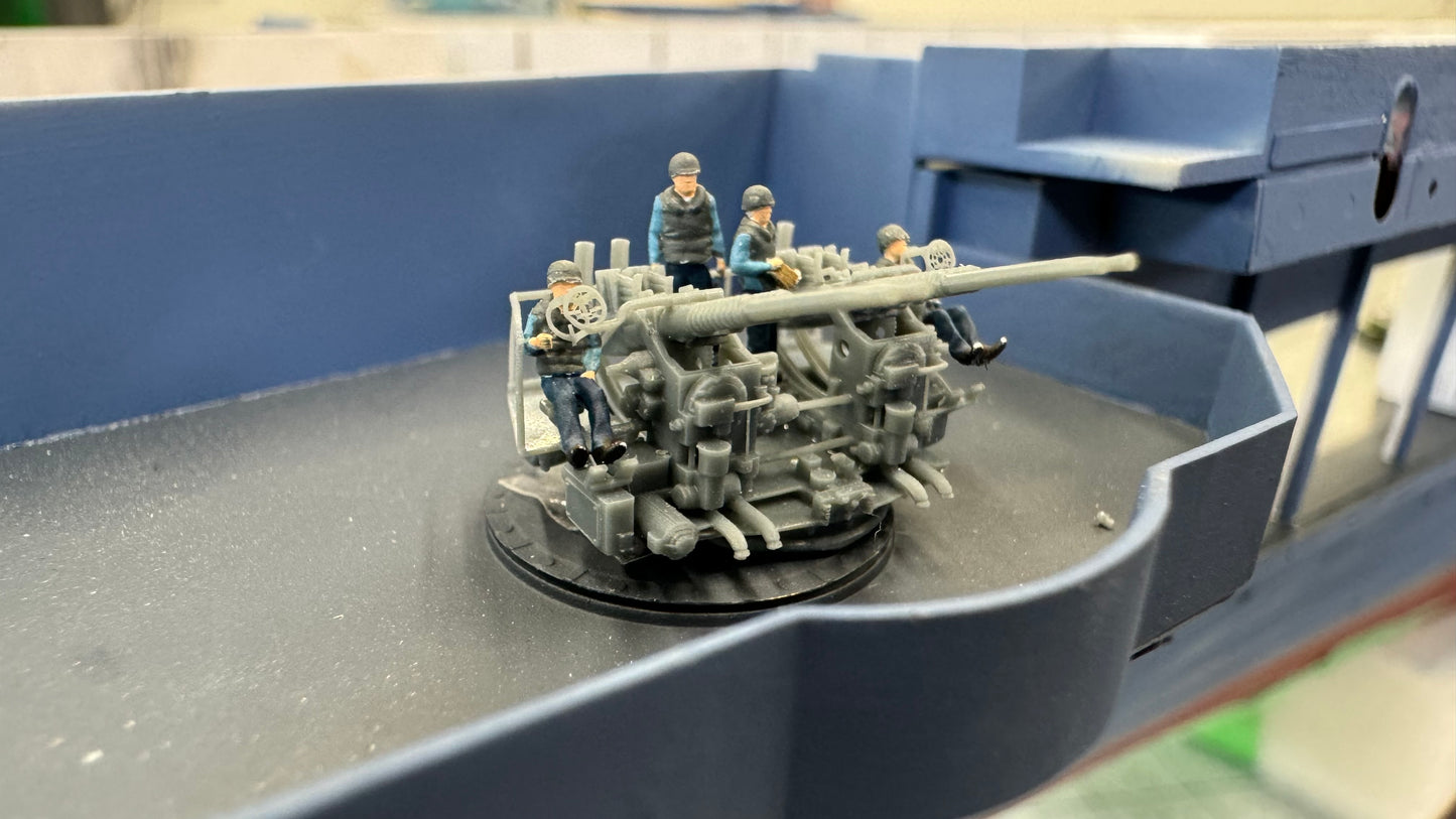 1/200 Scale USN Officers and Gunners Set