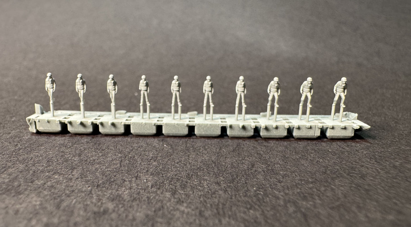 1/350 USN Officers, Pilots, Sailors & Gunners Set