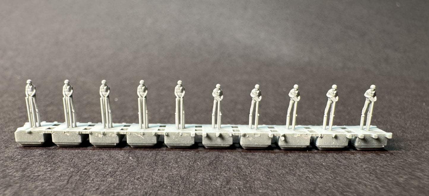 1/350 USN Officers, Pilots, Sailors & Gunners Set