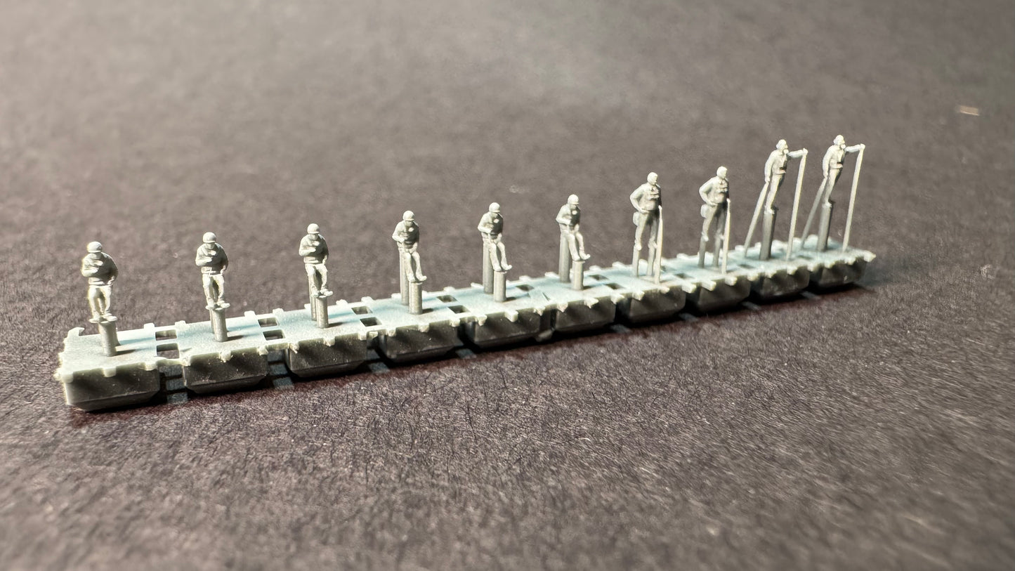 1/350 USN Officers & Gunners Set