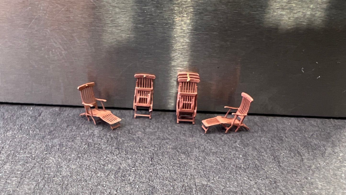 1/200 Titanic Mixed Deck Chair Set
