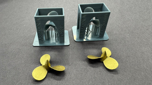 1/200 USS Arizona Propeller Set