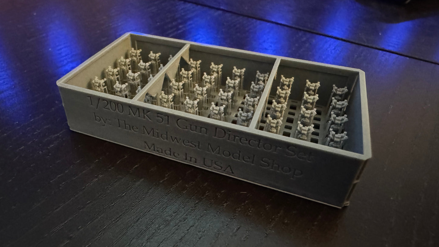 1/200 Scale Mk 51 Gun Director Set