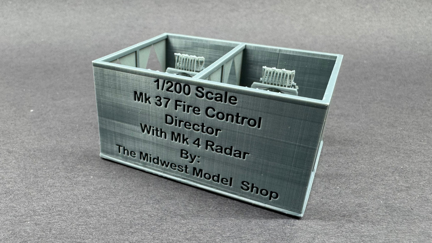 1/200 Mk 37 Fire Control with Mk 4 Radar