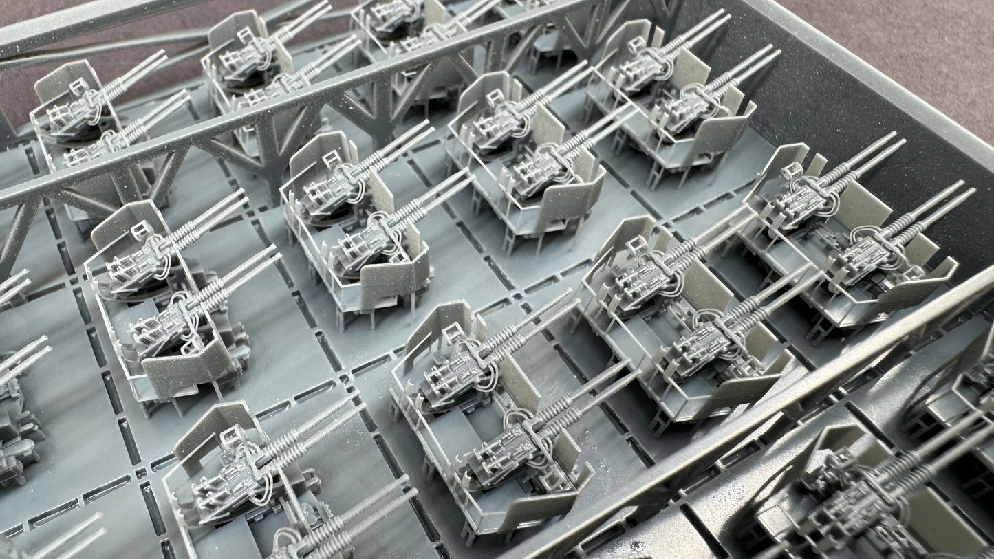 1/200 Quad 40mm Bofors mit Schilden