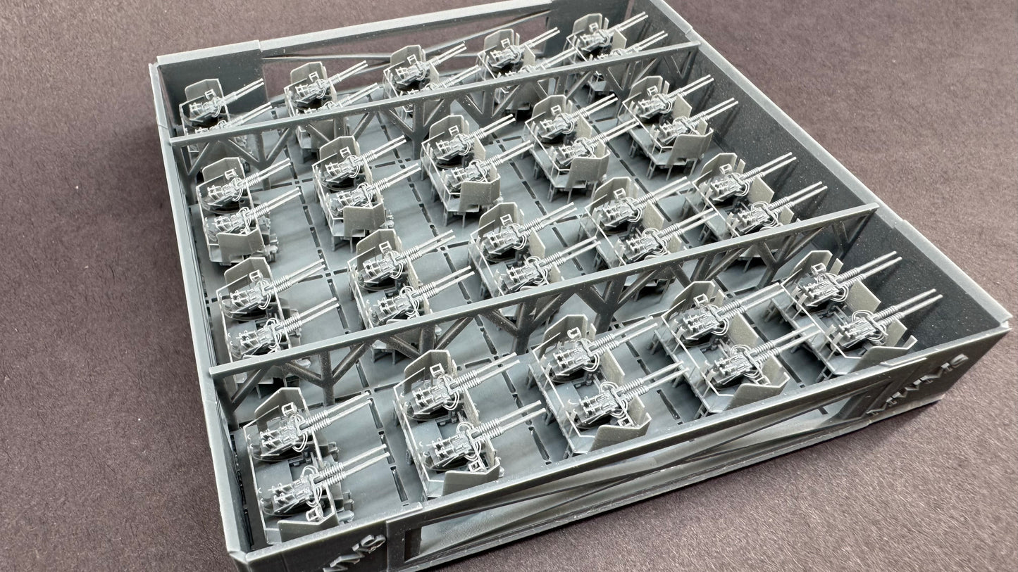 1/200 Quad 40mm Bofors mit Schilden