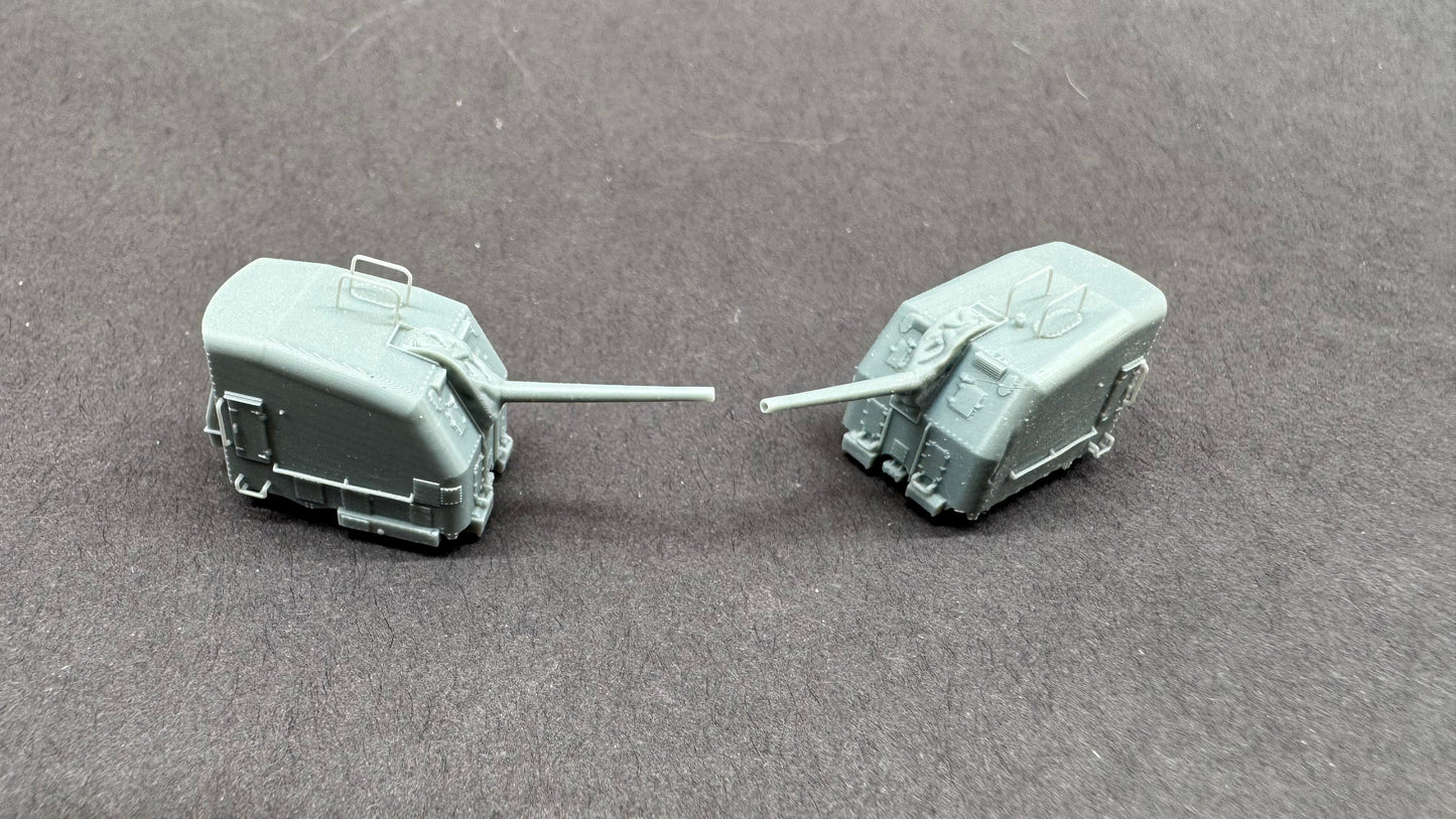 1/200 Fletcher 38cal 5" Main Gun Set