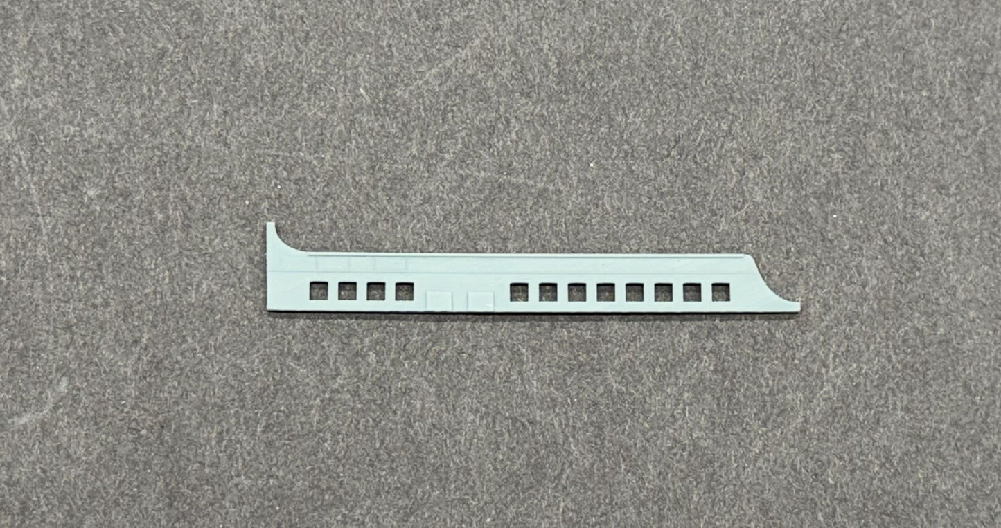1/350 Titanic Hull Side Correction