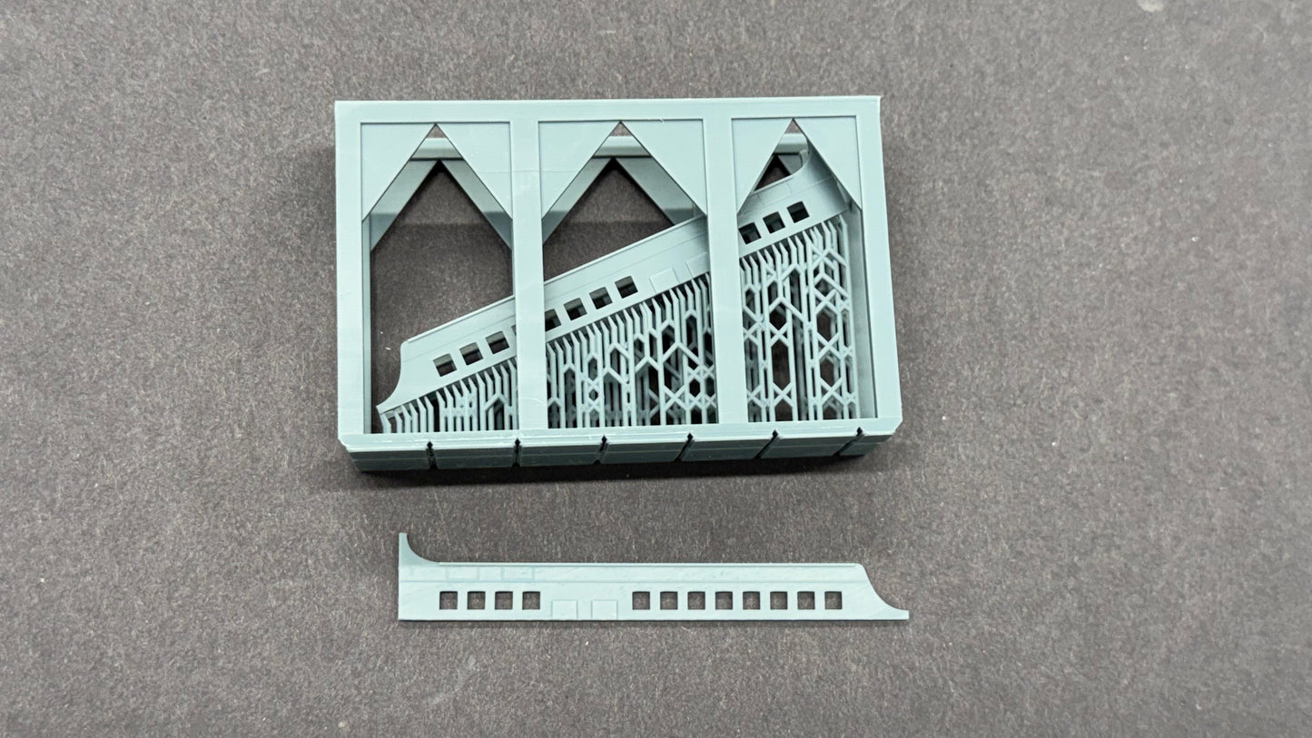 1/350 Titanic Hull Side Correction