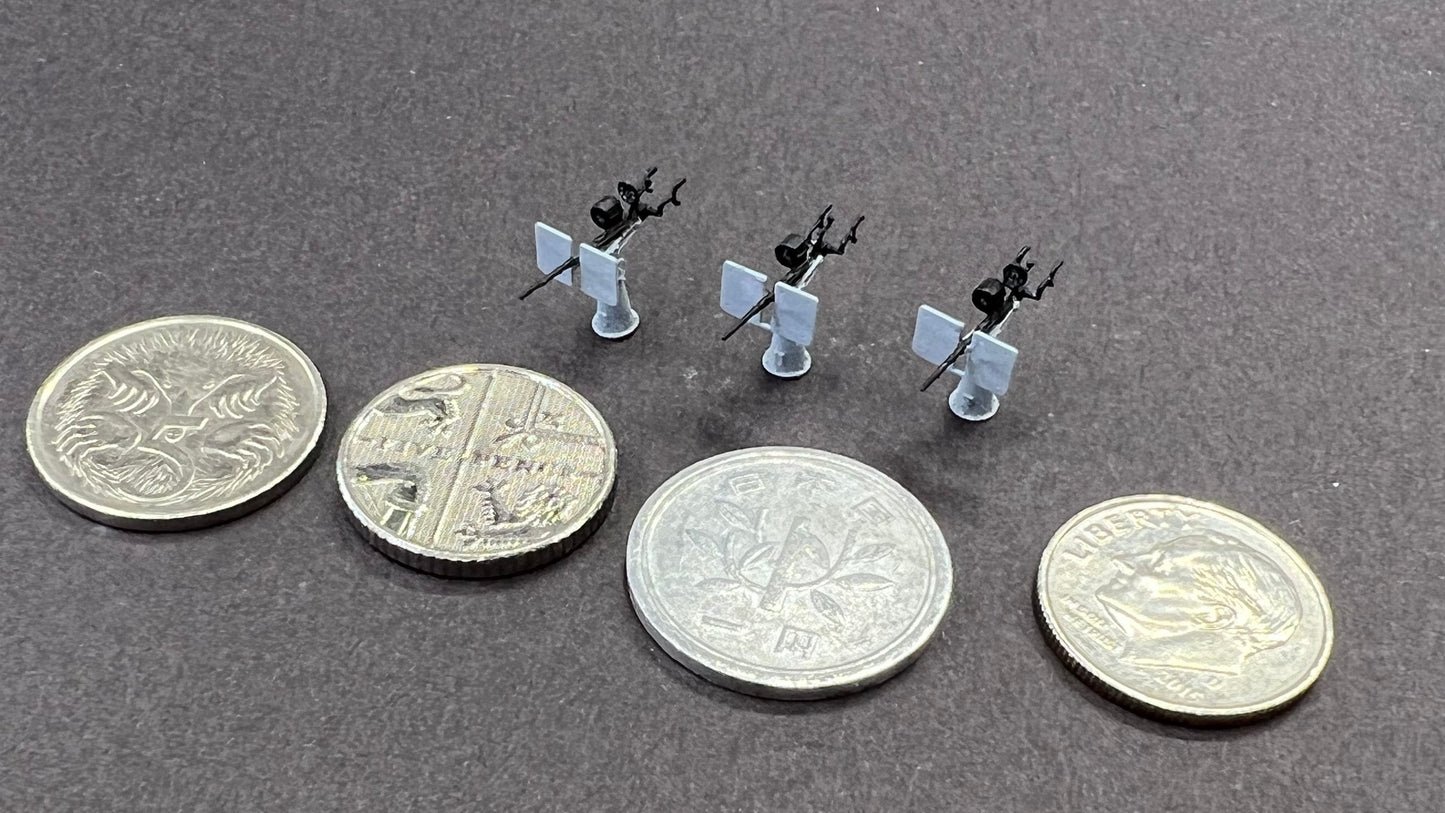 1/200 Oerlikon Cannons with Iron Sights