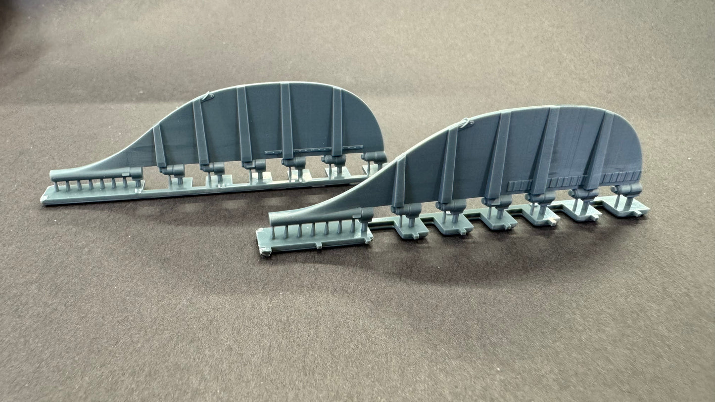 1/200 Titanic & Olympic Rudder Set