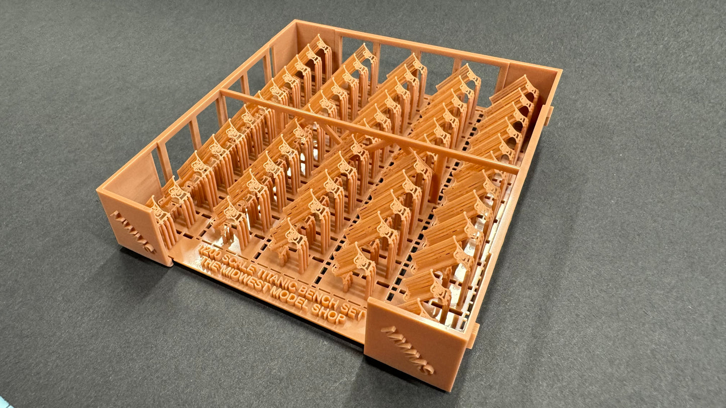 1/200 Titanic Bench Set